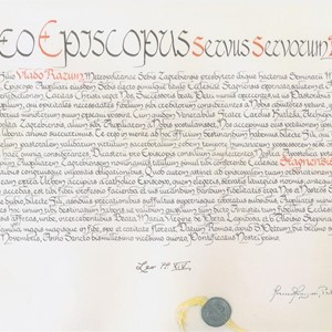 Bula imenovanja mons. Vlade Razuma pomoćnim biskupom zagrebačkim